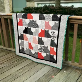 Cozy Cat Quilt Pattern