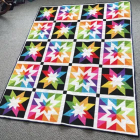 Starry Cabin Quilt Pattern