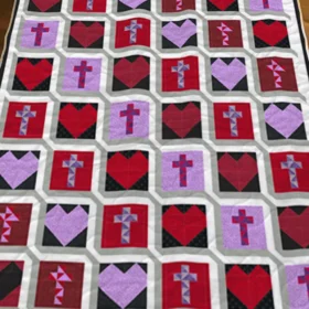 Sacred Hearts Quilt Pattern