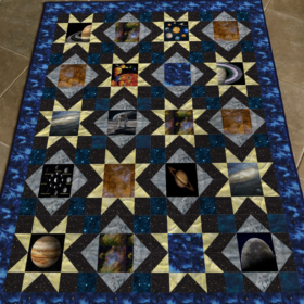 Cosmic Odyssey Quilt Pattern